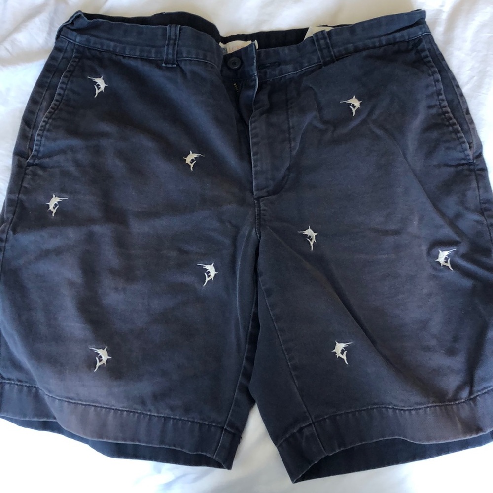 8 inch swordfish blue J Crew Shorts